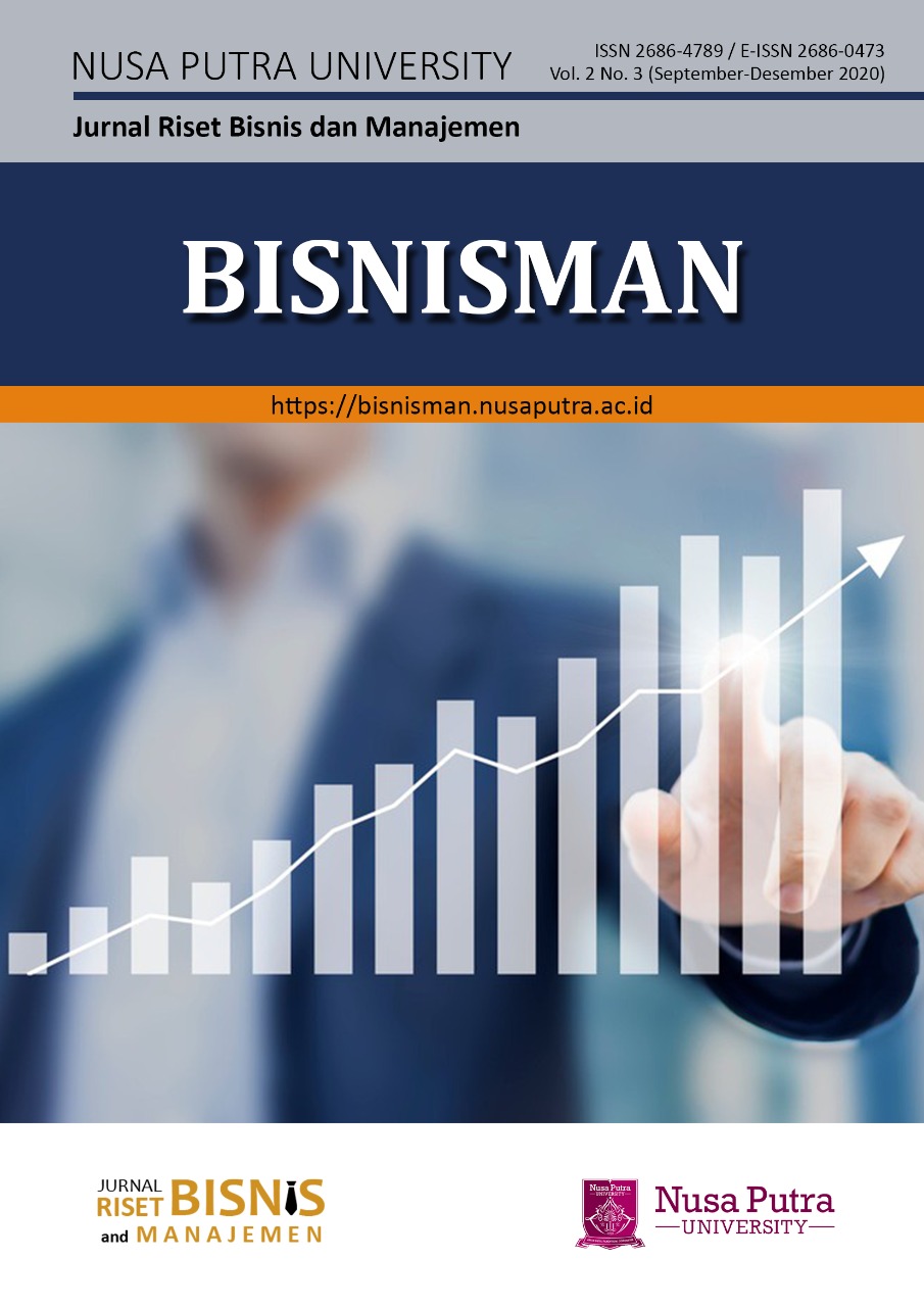 Vol 2 No 3 (2020): Jurnal Bisnisman : Riset Bisnis dan ...